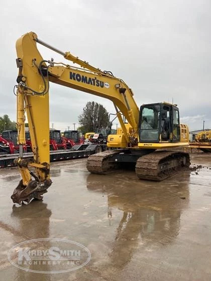 Front of used Komatsu